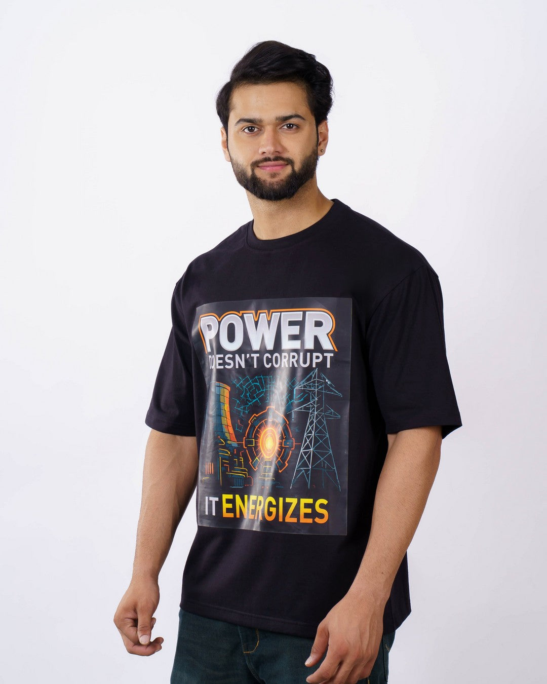 Electrical Engineer | Power doesn’t corrupt. It energizes | Oversized fit Tshirt