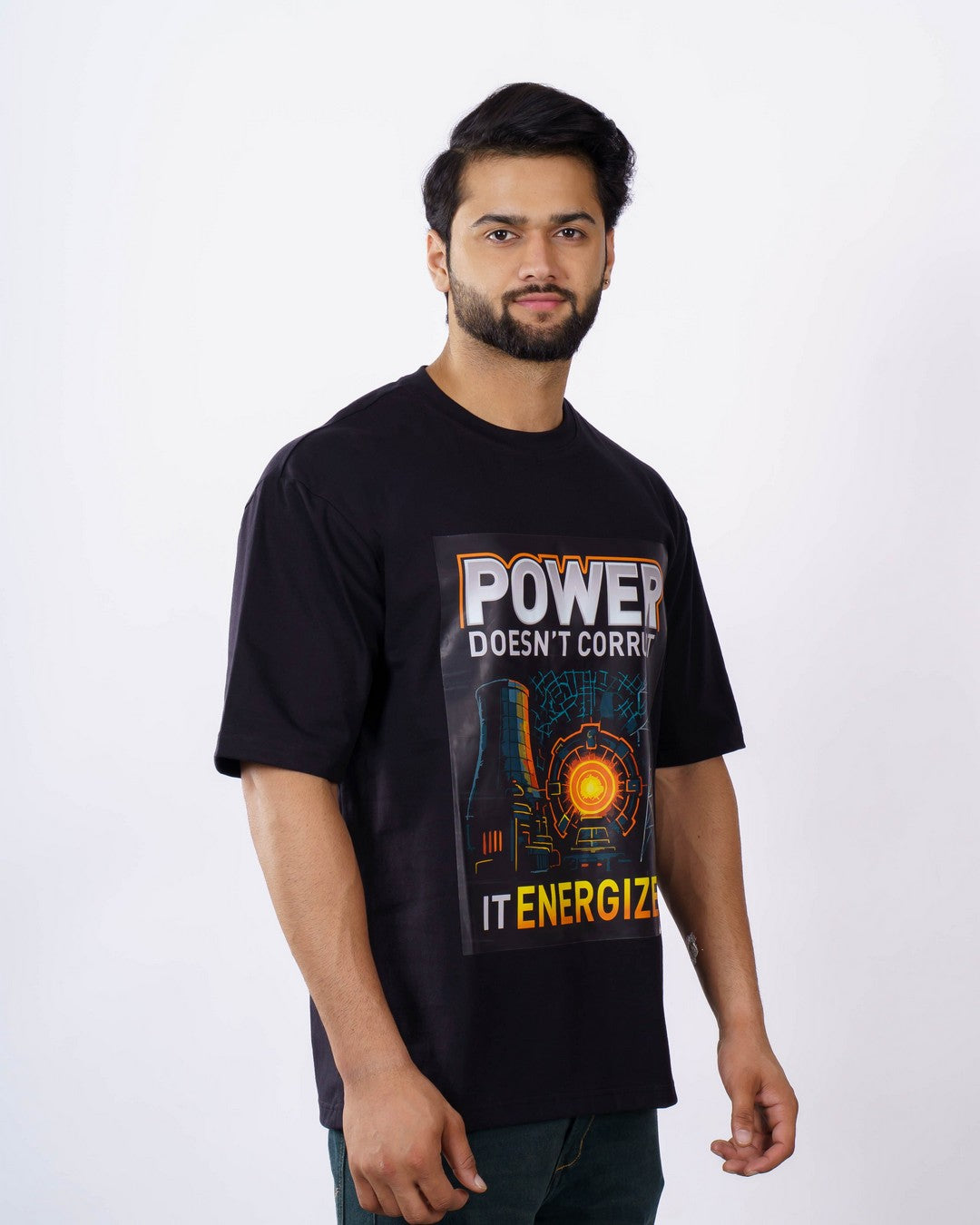 Electrical Engineer | Power doesn’t corrupt. It energizes | Oversized fit Tshirt