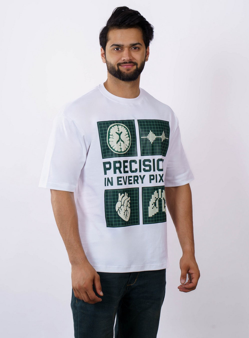 Radiologist | Precision in Every Pixel | Oversized fit Tshirt