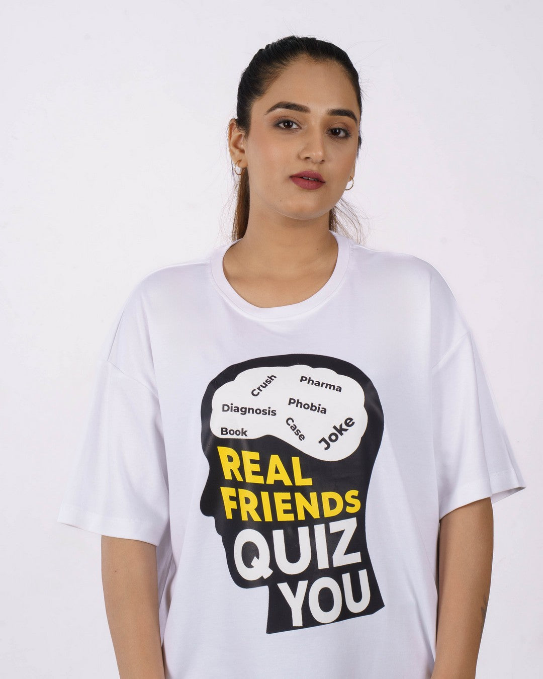 Medical Students | Real friends quiz you | Oversized fit Tshirt