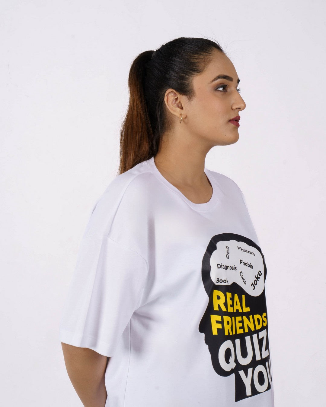 Medical Students | Real friends quiz you | Oversized fit Tshirt