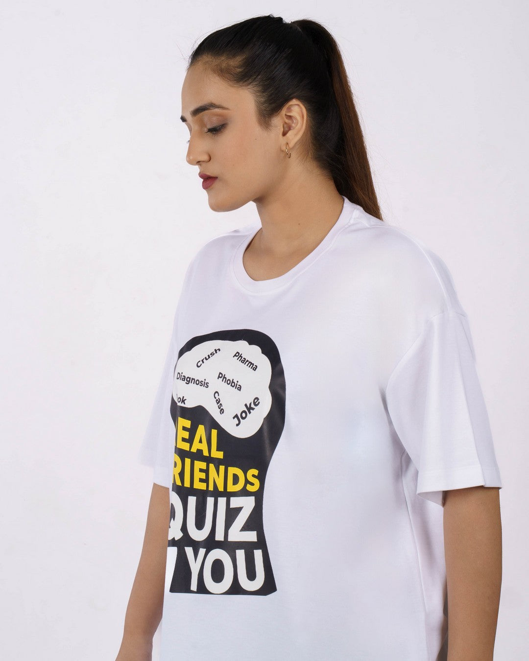 Medical Students | Real friends quiz you | Oversized fit Tshirt