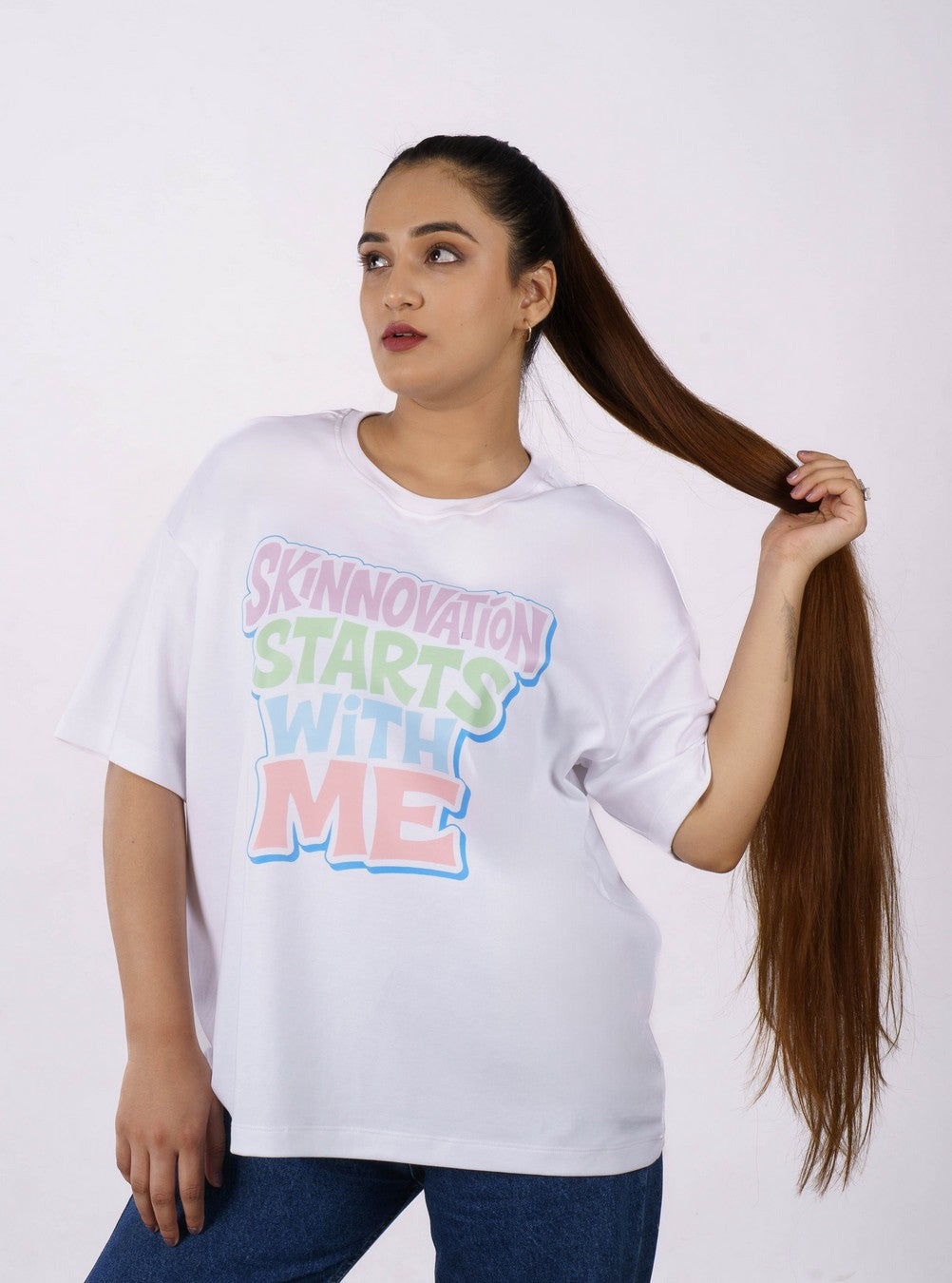 Dermatologist  | Skinnovation Starts with Me. | Oversized fit Tshirt