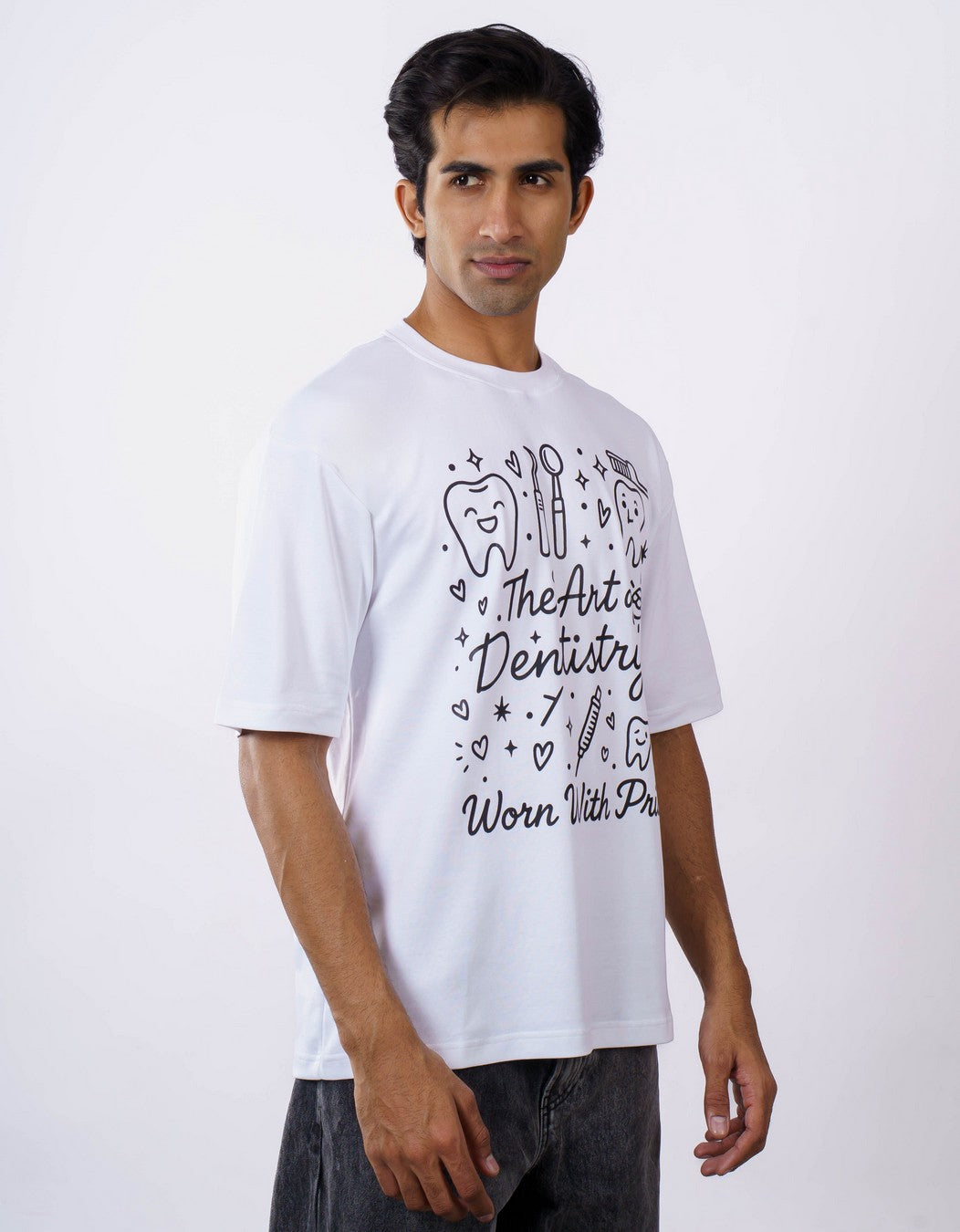 Dentist | The Art of Dentistry, Worn With Pride. | Oversized fit Tshirt