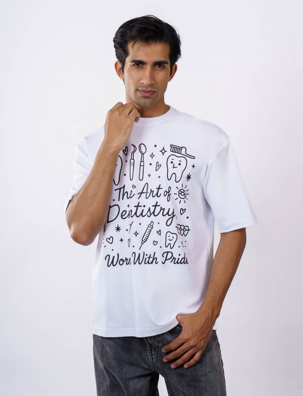 Dentist | The Art of Dentistry, Worn With Pride. | Oversized fit Tshirt