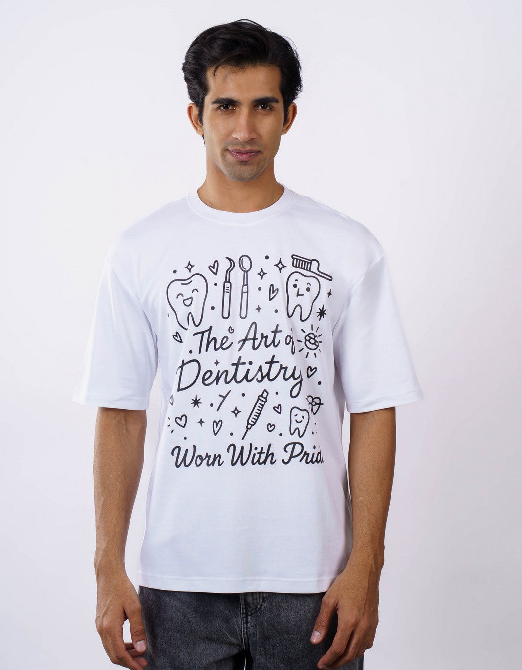Dentist | The Art of Dentistry, Worn With Pride. | Oversized fit Tshirt
