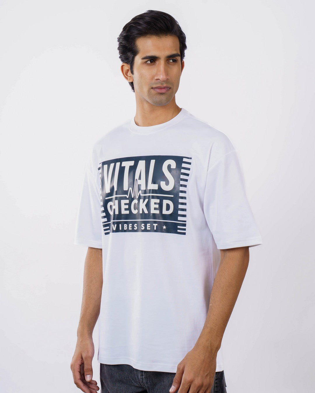 Physician | Vitals Checked. Vibes Set | Oversized fit Tshirt