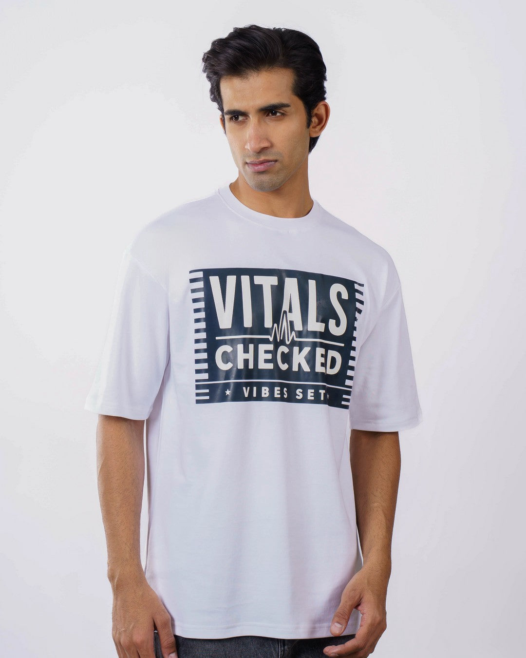 Physician | Vitals Checked. Vibes Set | Oversized fit Tshirt