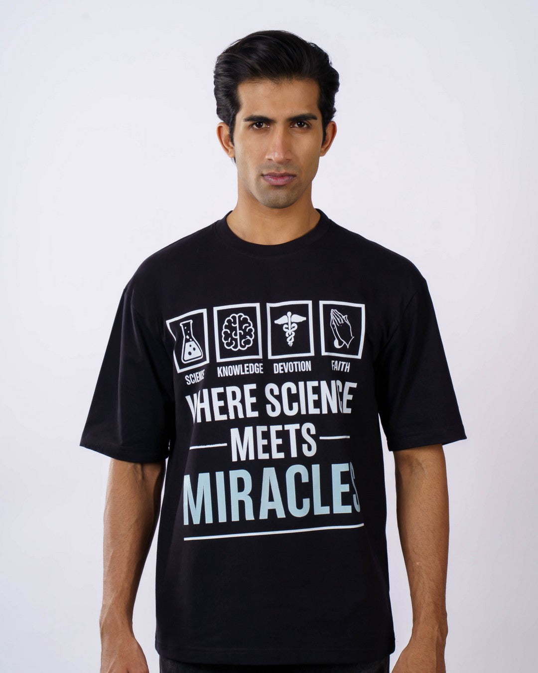 Doctor | Where Science Meets Miracles | Oversized fit Tshirt