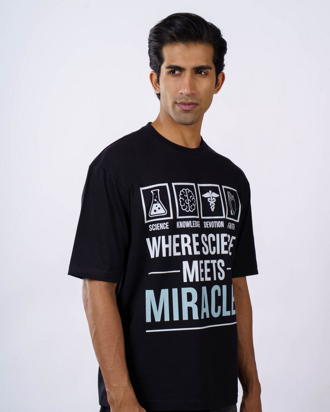 Doctor | Where Science Meets Miracles | Oversized fit Tshirt