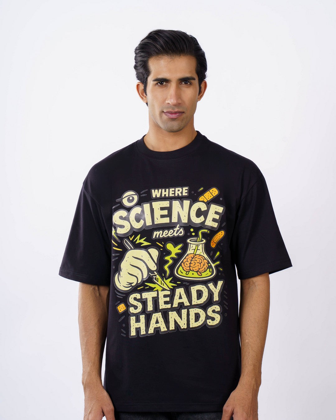 Surgeon | Where Science Meets Steady Hands | Oversized fit Tshirt