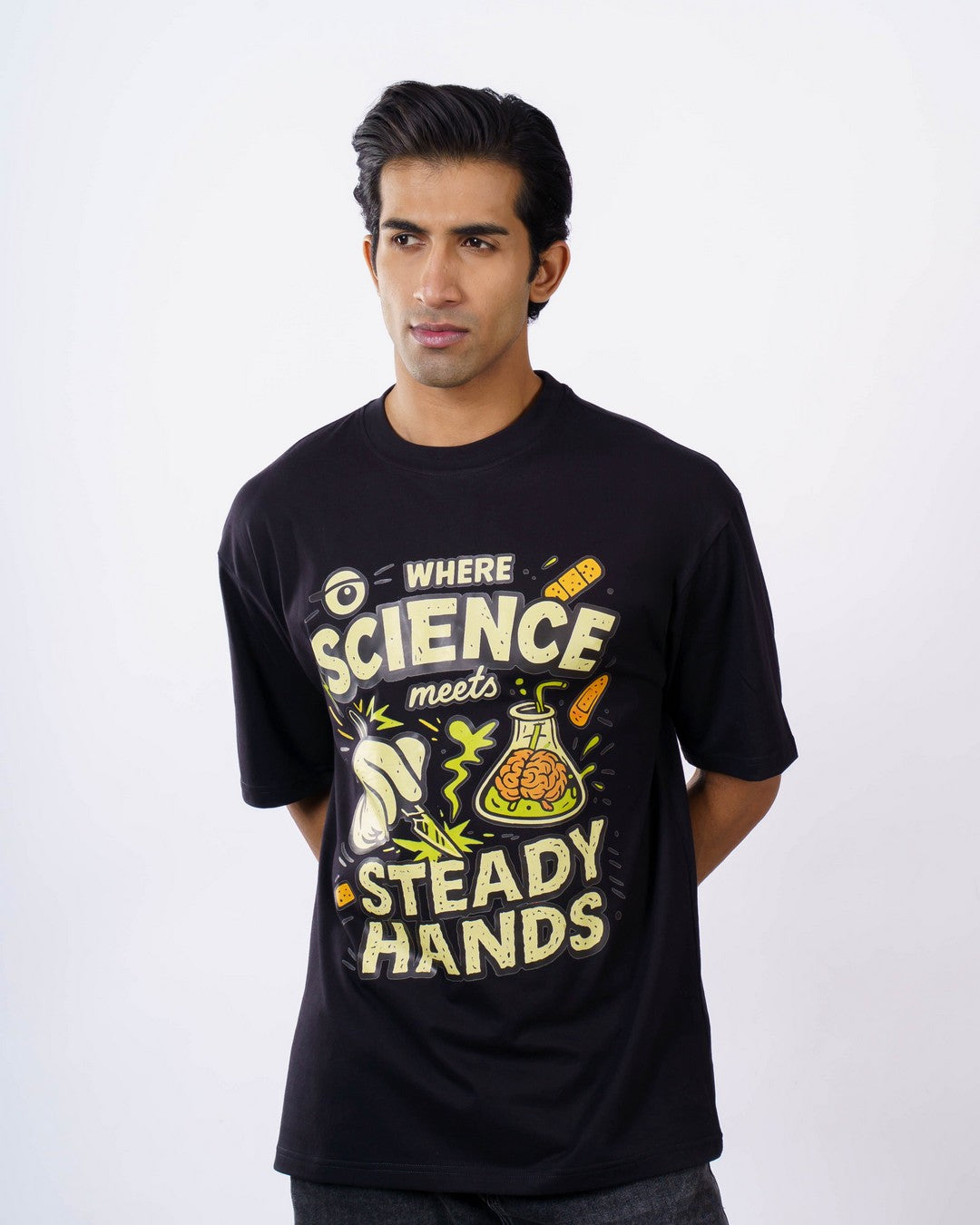 Surgeon | Where Science Meets Steady Hands | Oversized fit Tshirt