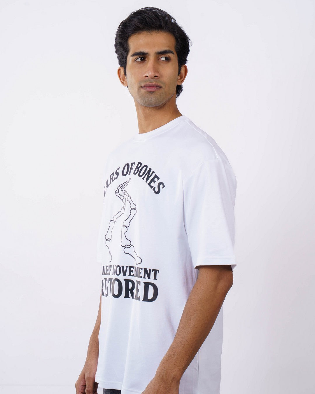 Orthopedician | Years of Bones, Miles of Movement Restored. | Oversized fit Tshirt