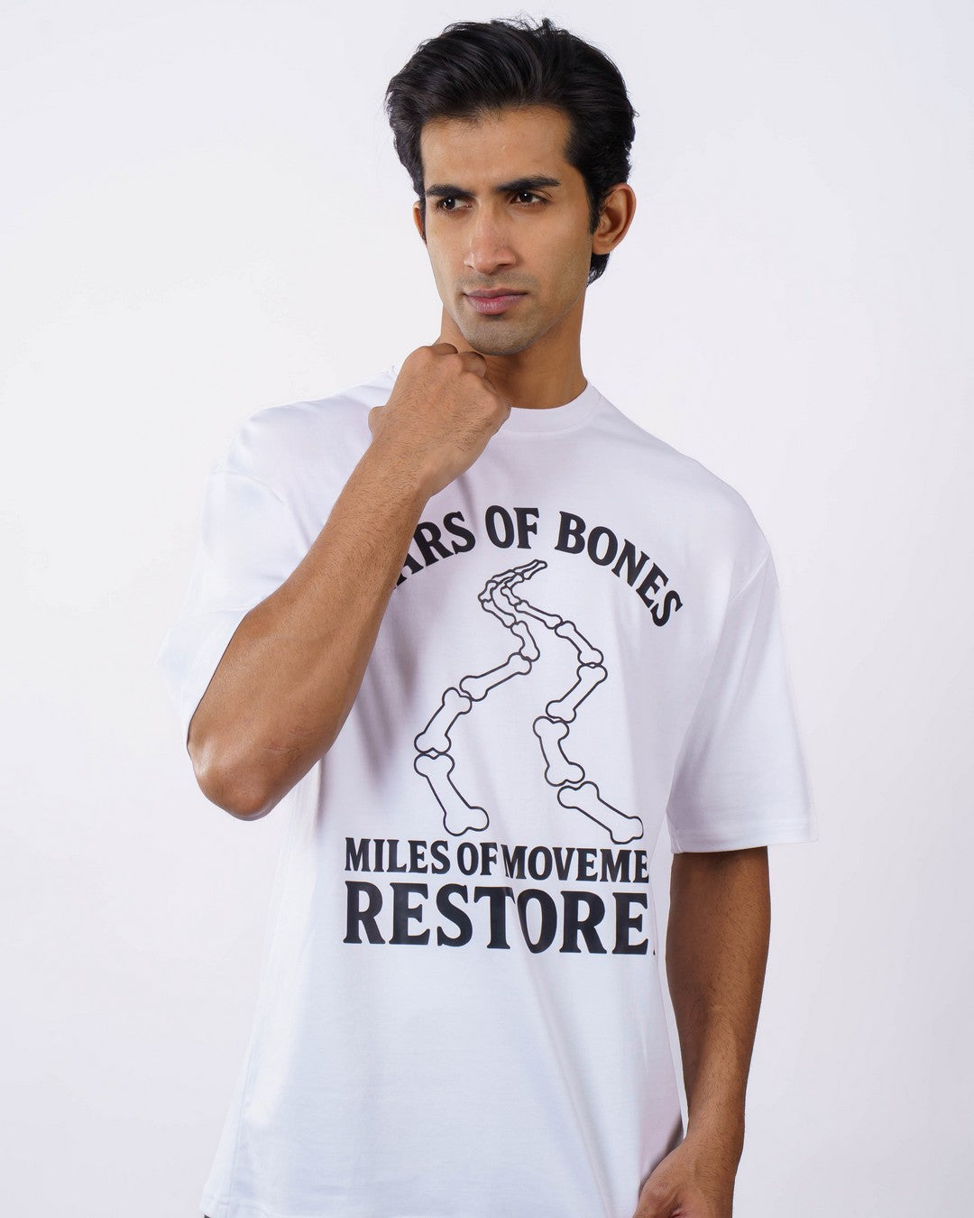 Orthopedician | Years of Bones, Miles of Movement Restored. | Oversized fit Tshirt