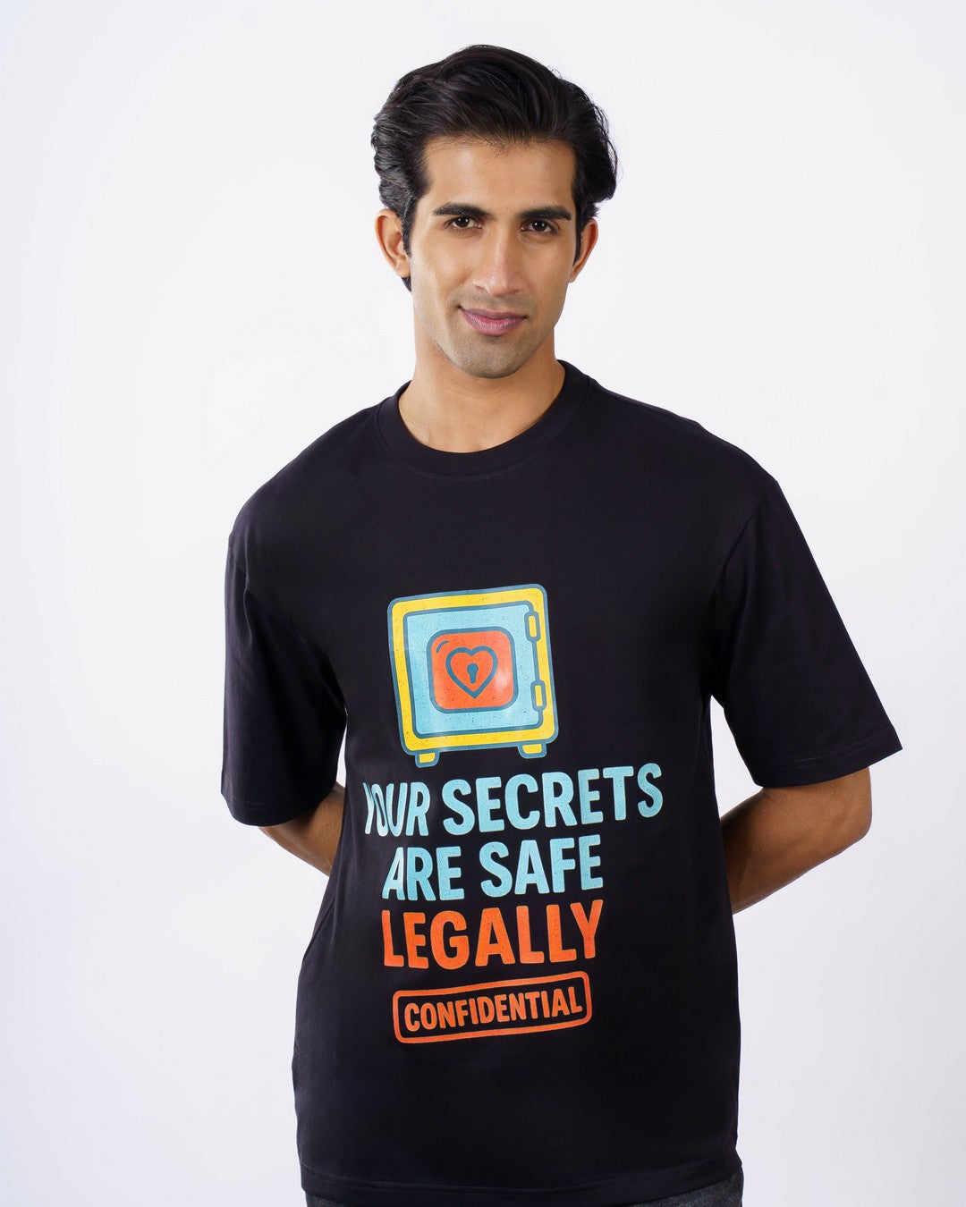 Therapists | Your secrets are safe-legally | Oversized fit Tshirt