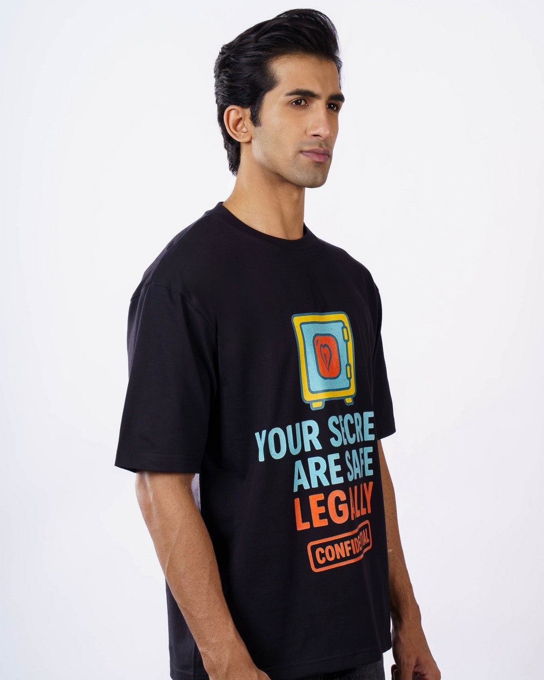 Therapists | Your secrets are safe-legally | Oversized fit Tshirt
