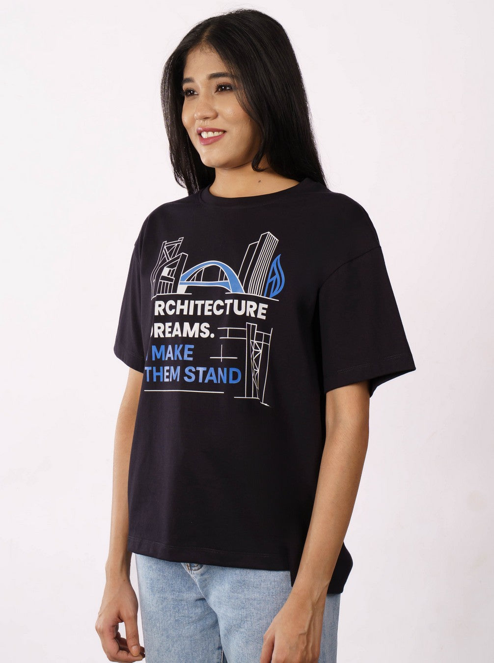 Structural Engineer | Architecture dreams. I make them stand | Oversized fit Tshirt