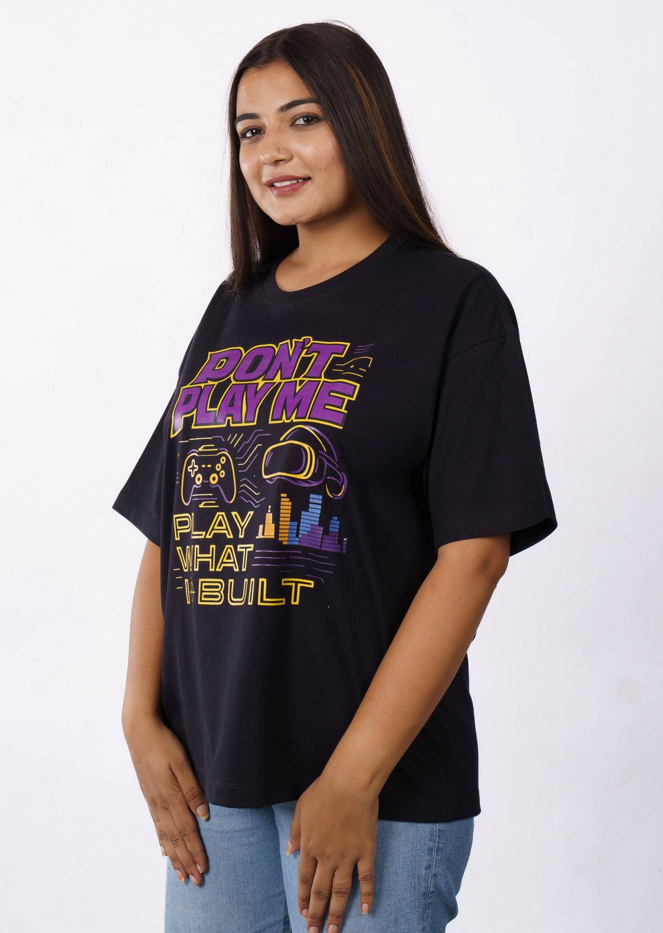 Game Developer | Don’t play me. Play what I built | Oversized fit Tshirt