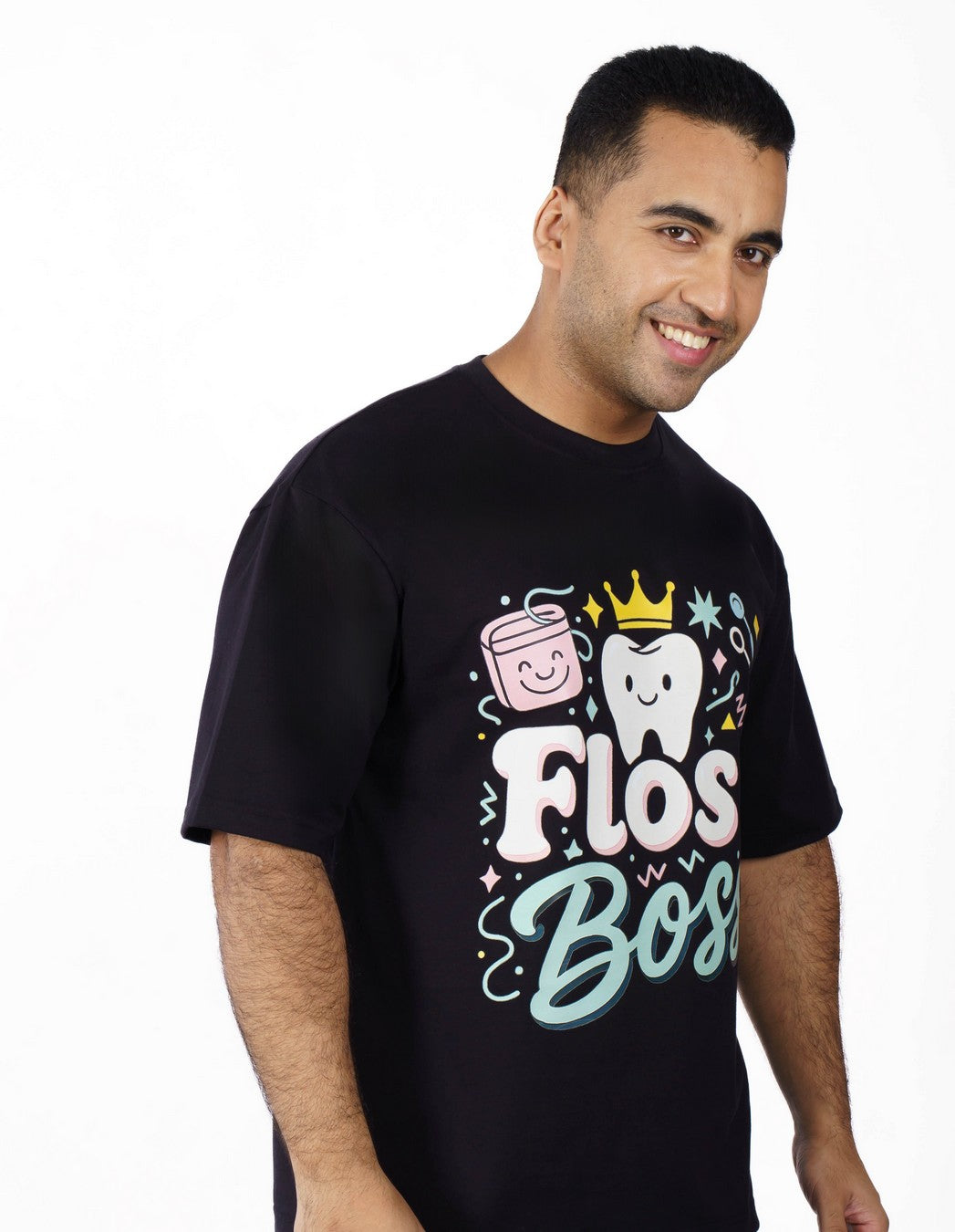 Dentist | Floss Boss | Oversized fit Tshirt