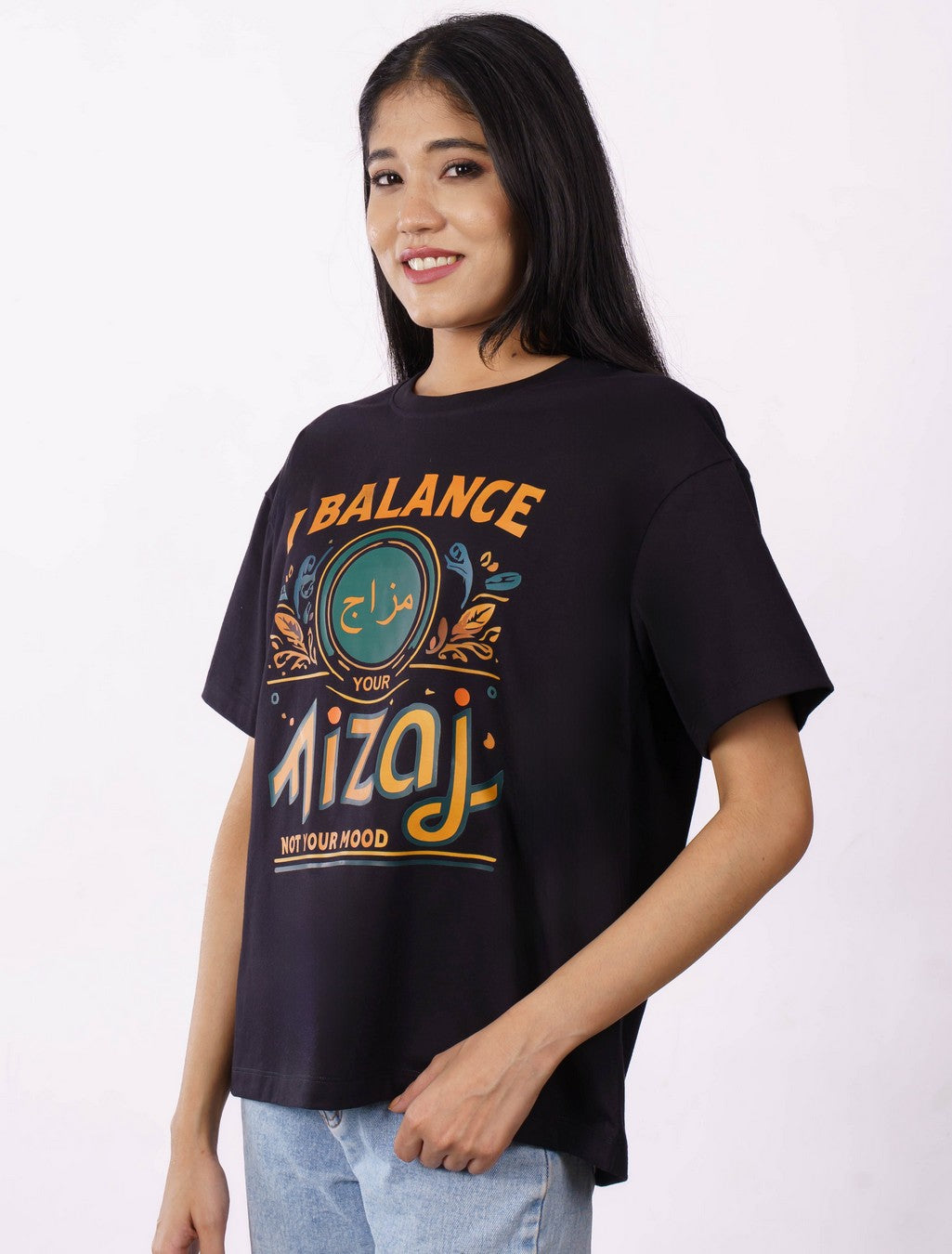 Unani Doctor | I balance your mizaj, not your mood | Oversized fit Tshirt
