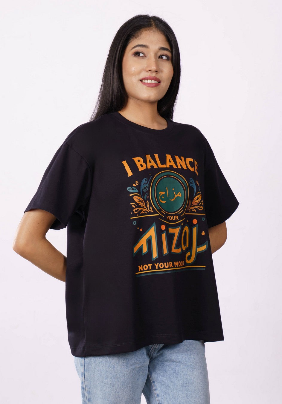 Unani Doctor | I balance your mizaj, not your mood | Oversized fit Tshirt