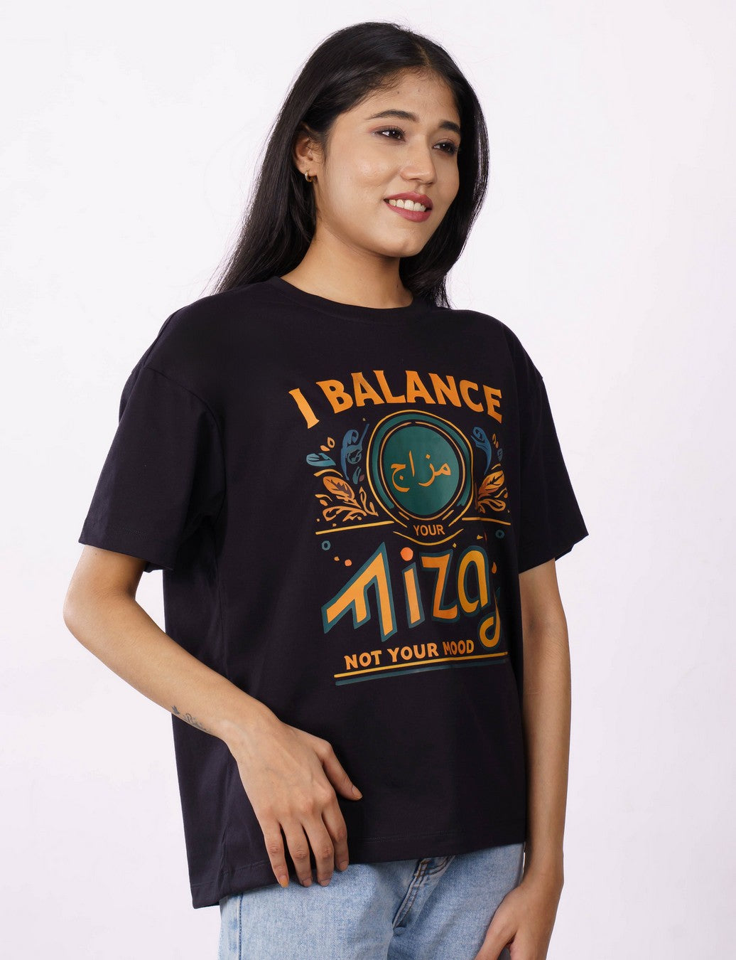 Unani Doctor | I balance your mizaj, not your mood | Oversized fit Tshirt
