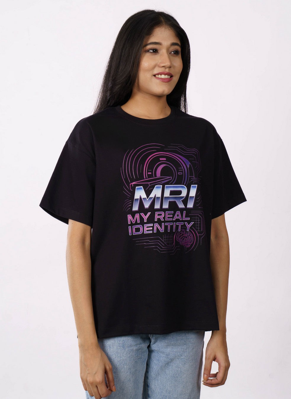 Radiologist | MRI: My Real Identity | Oversized fit Tshirt