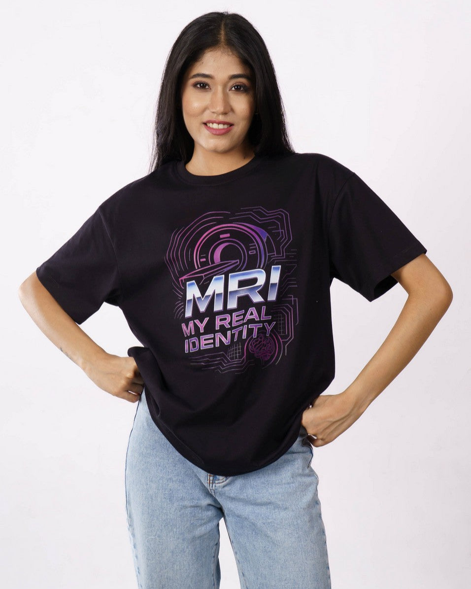 Radiologist | MRI: My Real Identity | Oversized fit Tshirt
