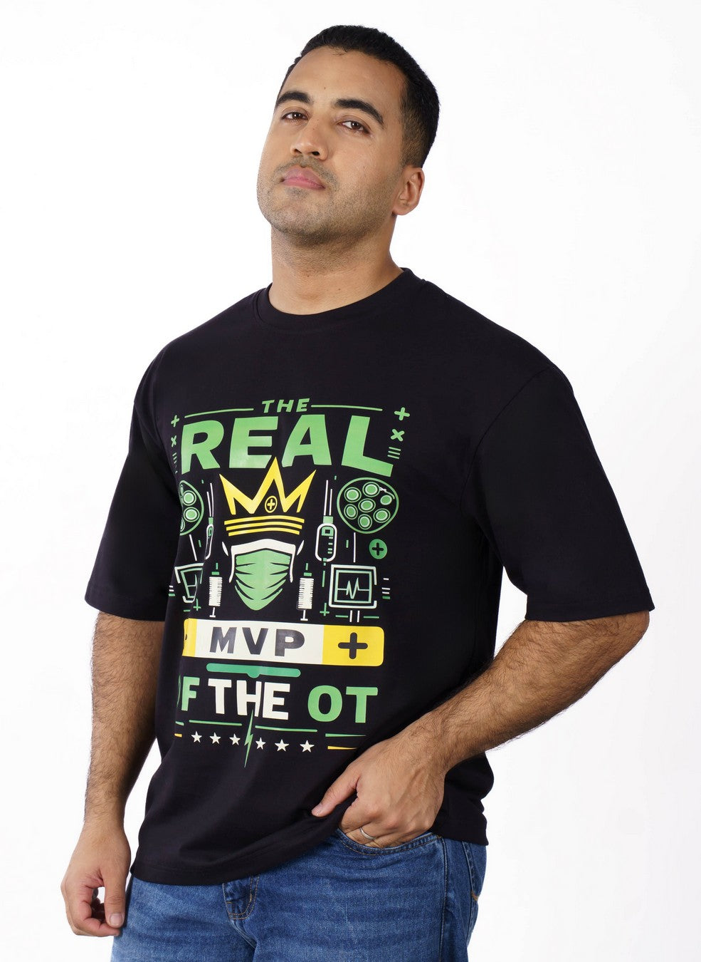 Anesthetist | The Real MVP of the OT | Oversized fit Tshirt