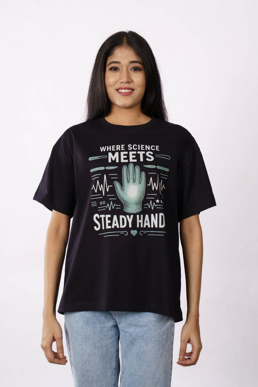 Surgeon | Where Science Meets Steady Hands | Oversized fit Tshirt