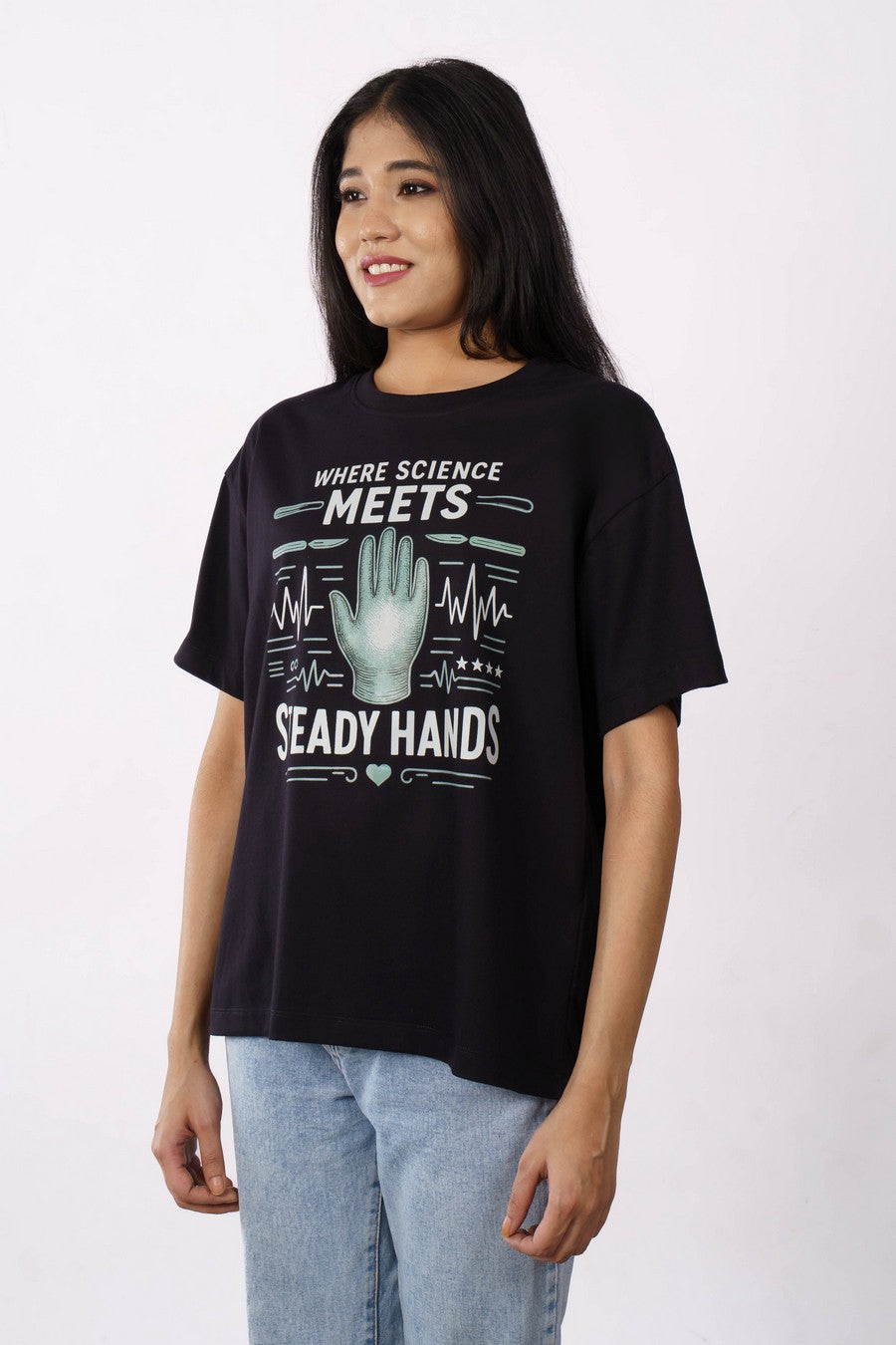 Surgeon | Where Science Meets Steady Hands | Oversized fit Tshirt