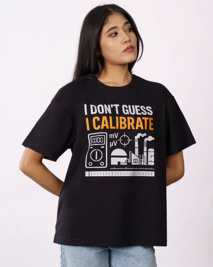 Guess Calibrate Instrumentation Engineer Oversized Tshirt For Women 1
