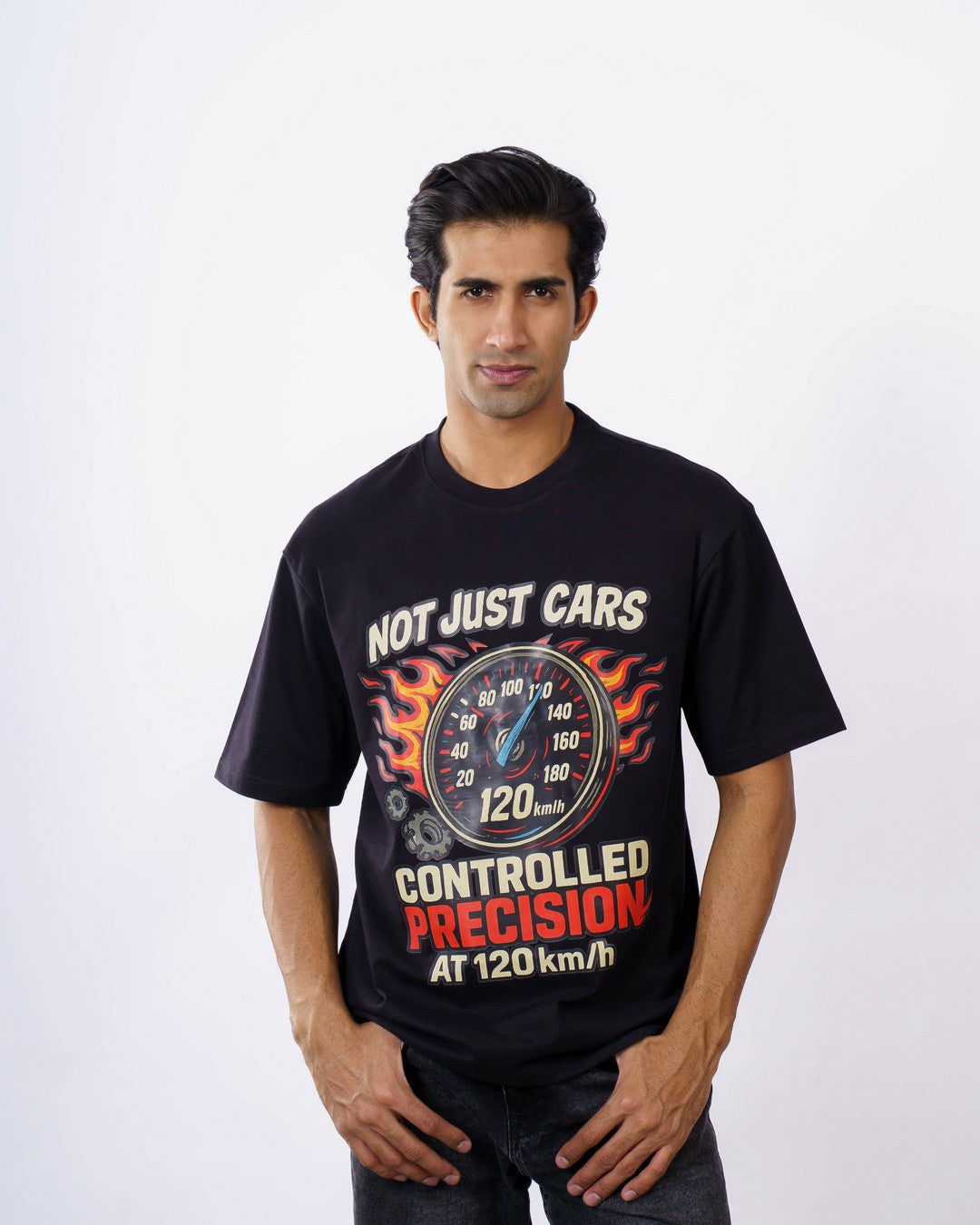 Cars 120 Automobile Engineer Oversized T-shirt For Men 3