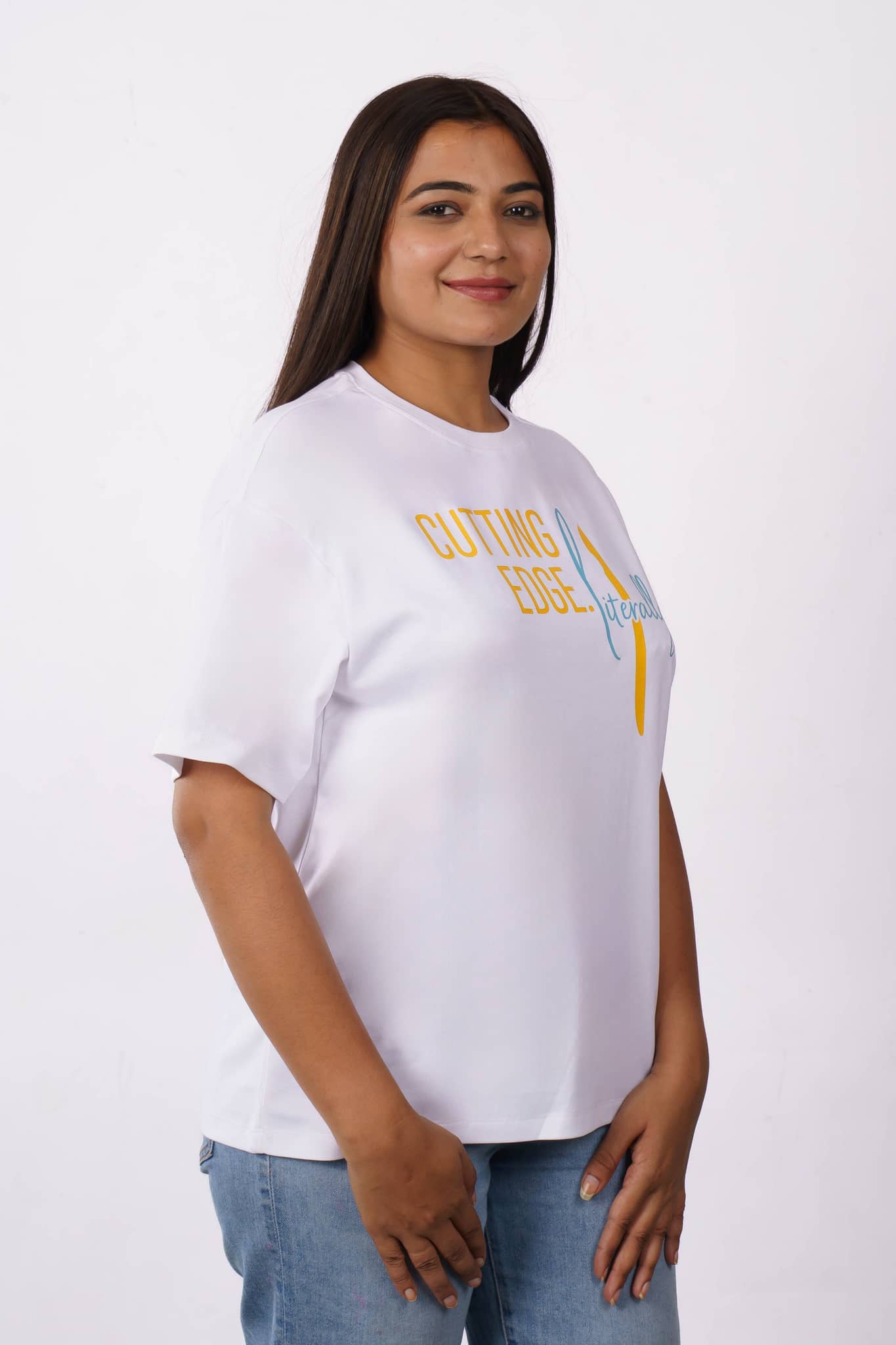 Cutting Edge Surgeon Oversized Trendy Tshirt For Women 2