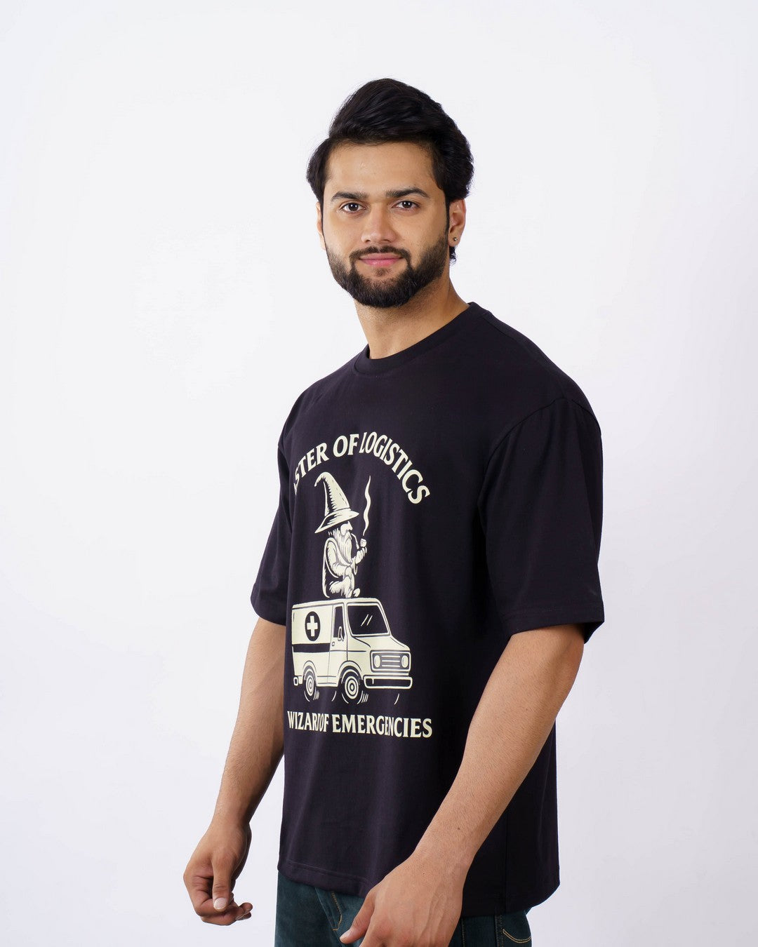 Emergencies Hospital Administrator Oversized fit Tshirt For Men 1