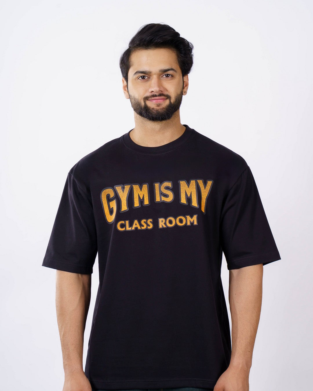 Fitness Trainers Classroom Oversized Printed T shirts For Men 1