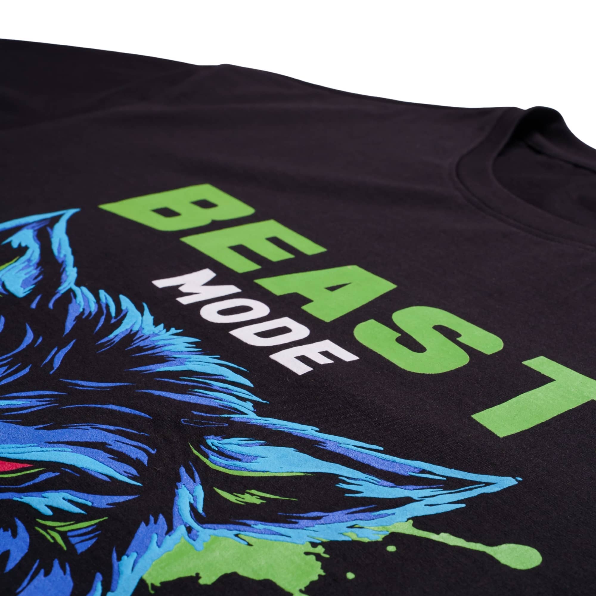 Bandar Baant Collections oversized fit Gym Enthusiast Trendy T-shirt For Men with beast mode graphic