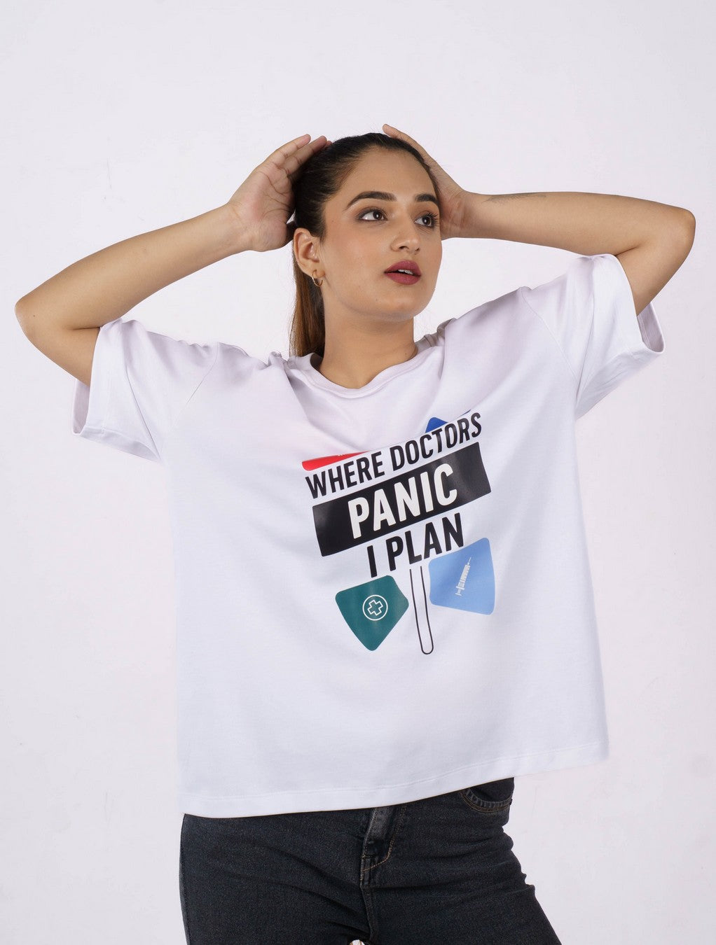 Hospital Administrator Oversized Tshirt For Women 1