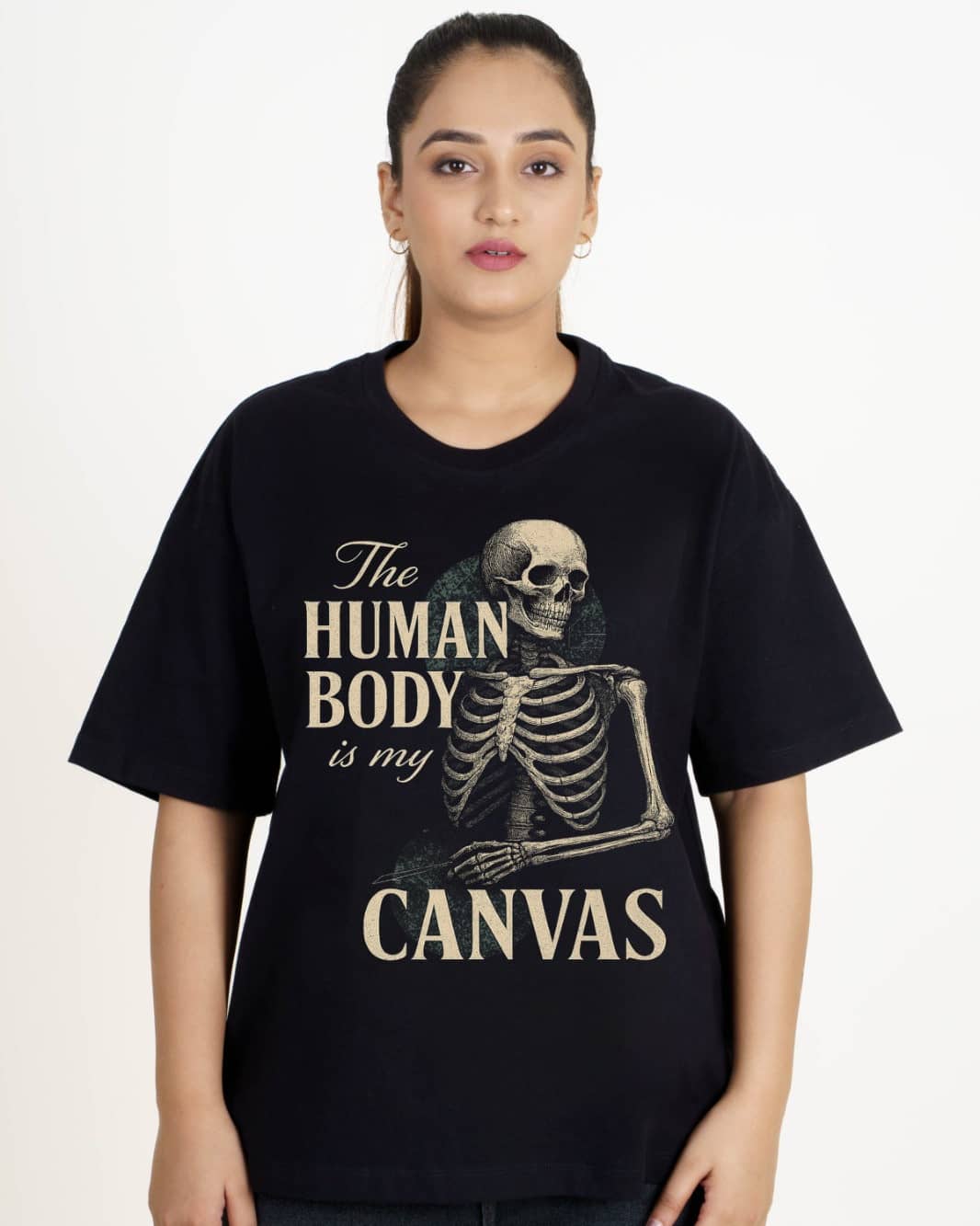 Human Body Surgeon Oversized Printed Tshirt For Women 1