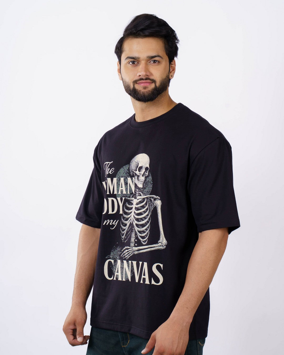 Human Canvas Surgeon Oversized Funky Tshirt For Men 3