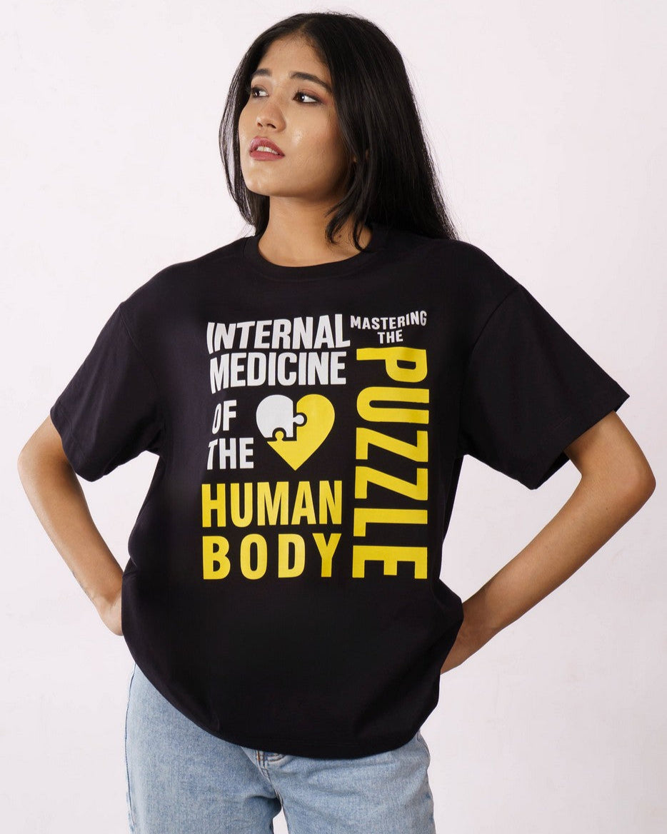 Internal Medicine Physician Oversized T-shirt For Women 1