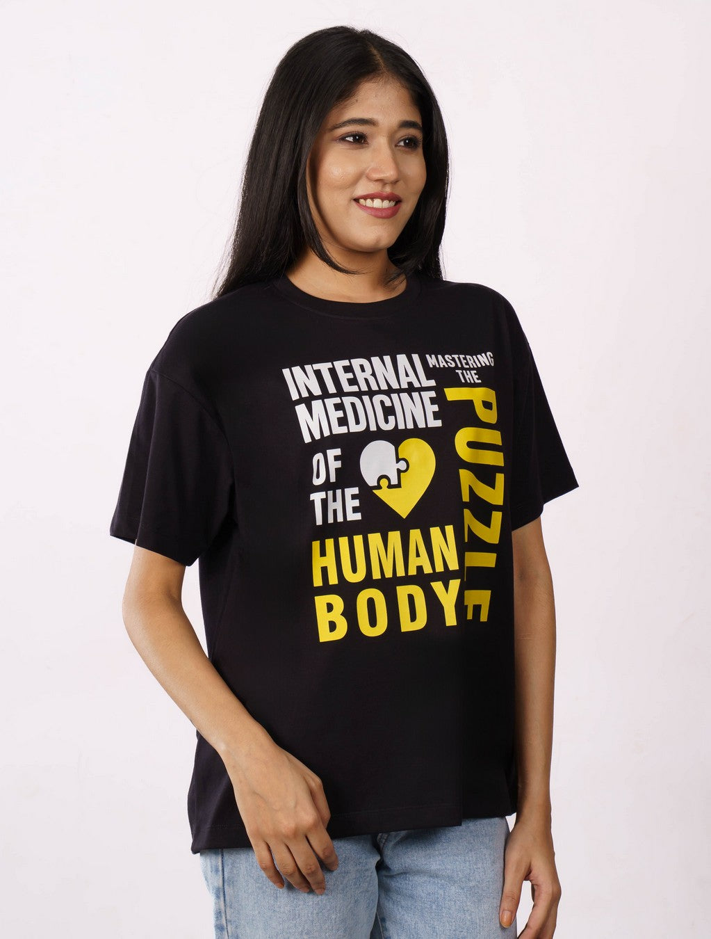 Internal Medicine Physician Oversized T-shirt For Women 4