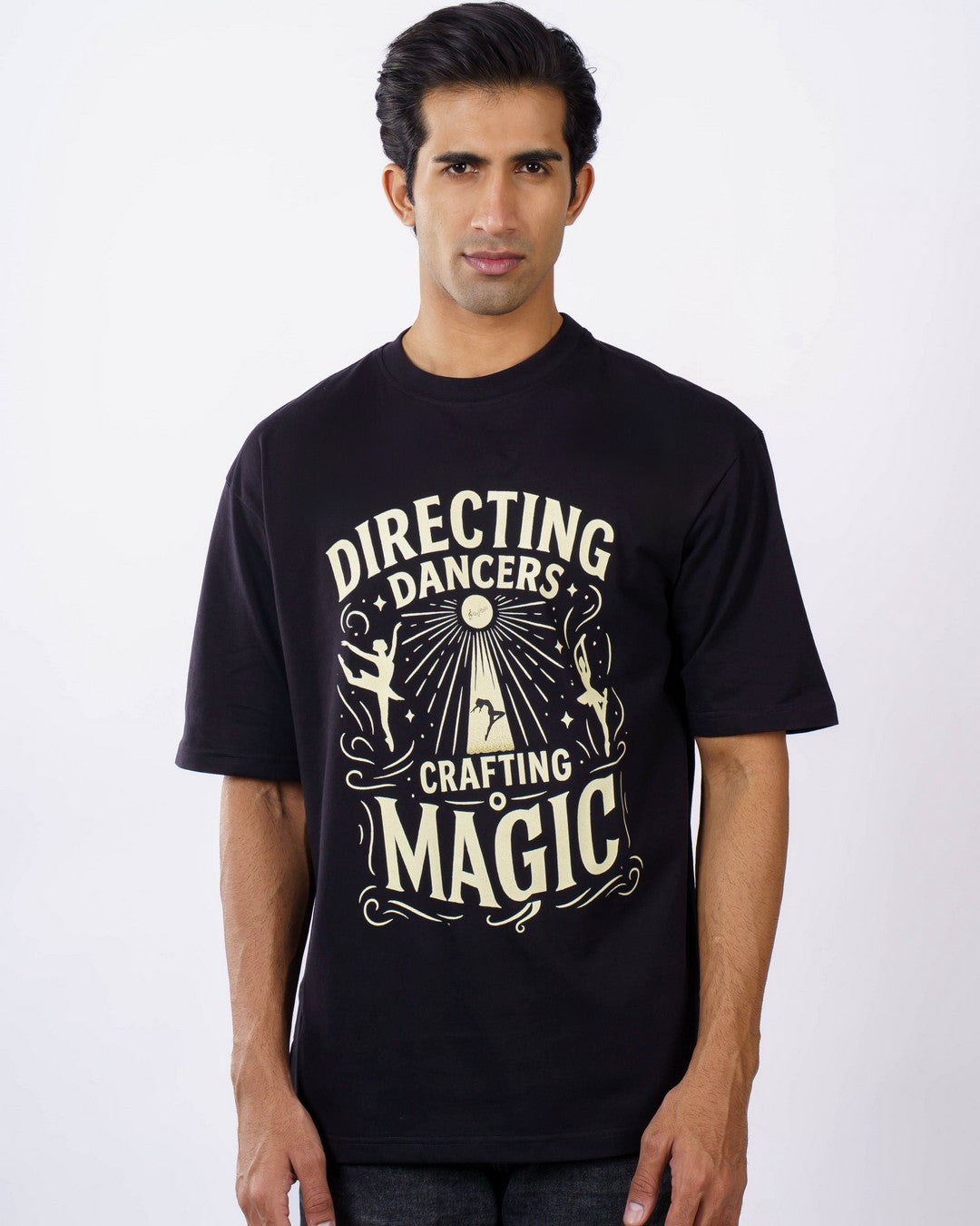 Magic Dancer Choreographer Oversized Tshirt For Men 3