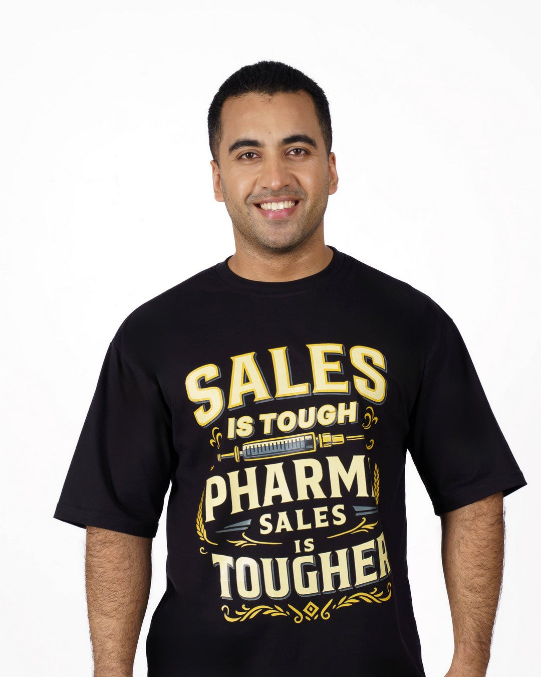 Medical Representative Sales Oversized Tshirt For Men 1