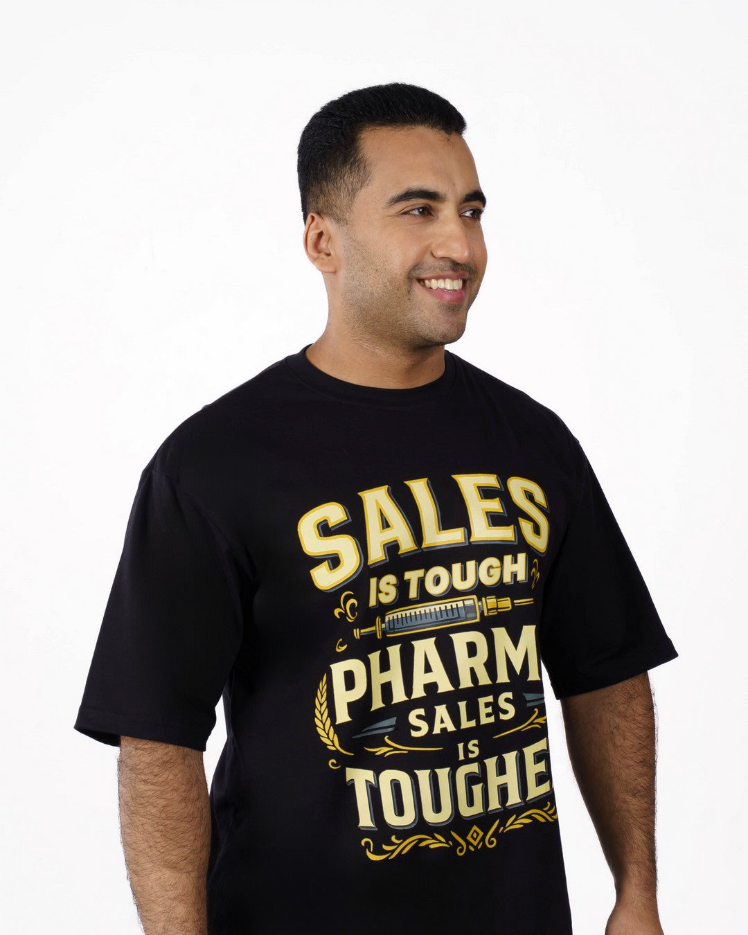 Medical Representative Sales Oversized Tshirt For Men 2