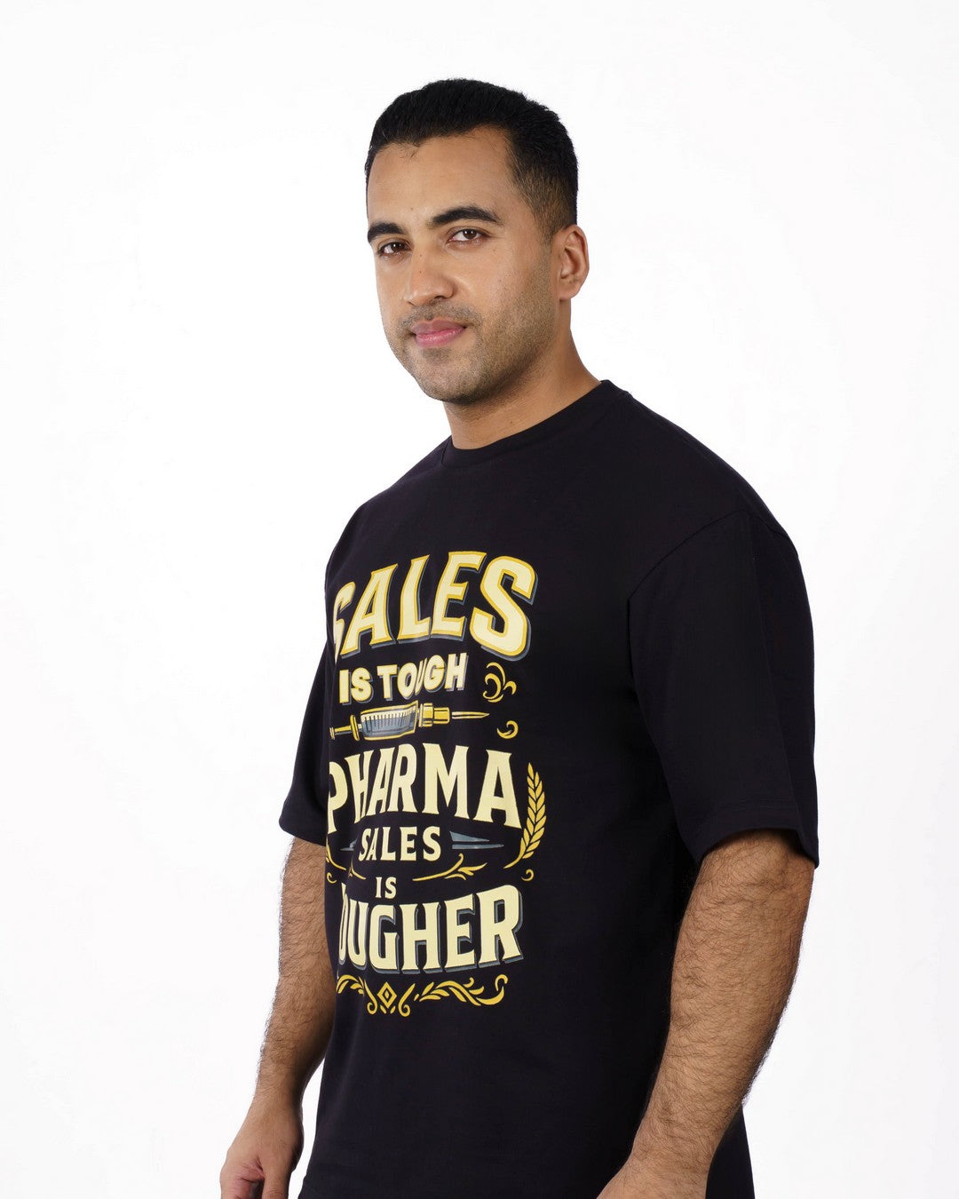 Medical Representative Sales Oversized Tshirt For Men 3