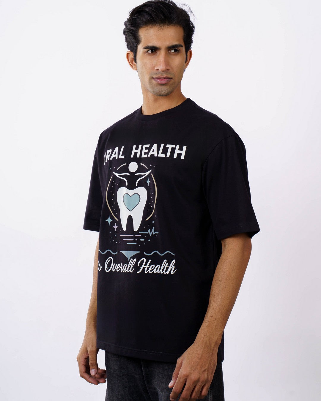 Overall Health Dentist Oversized Printed T-shirt For Men 3