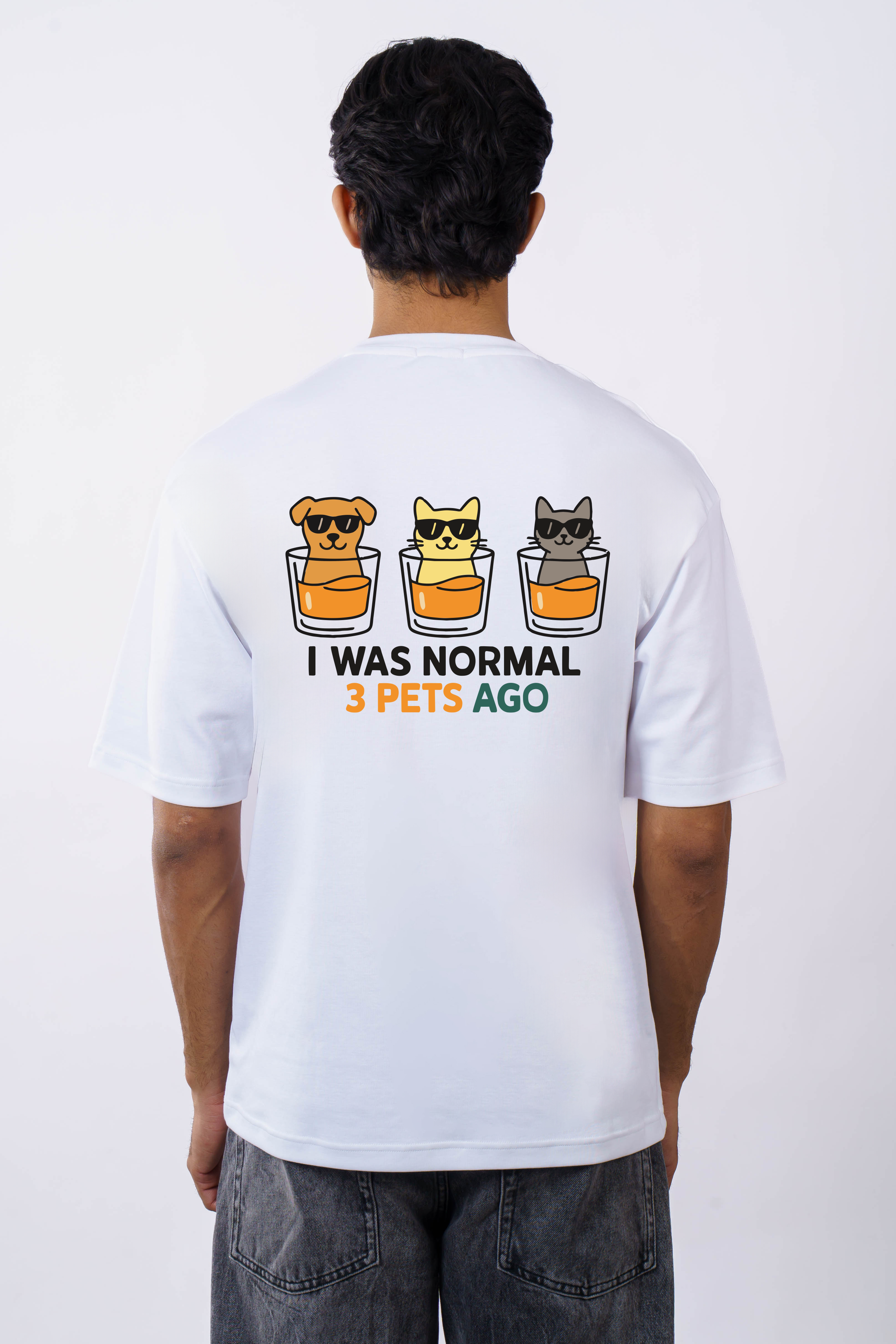 Pet Parent Oversized Tshirt For Men 1 By Bandar Baant