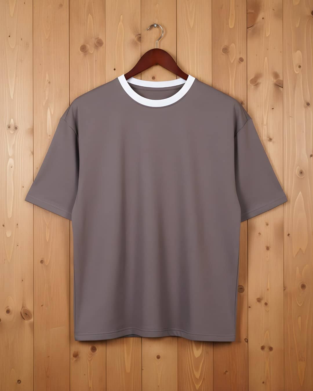 Premium Dark Onion Oversized Plain Tshirt For Women 3