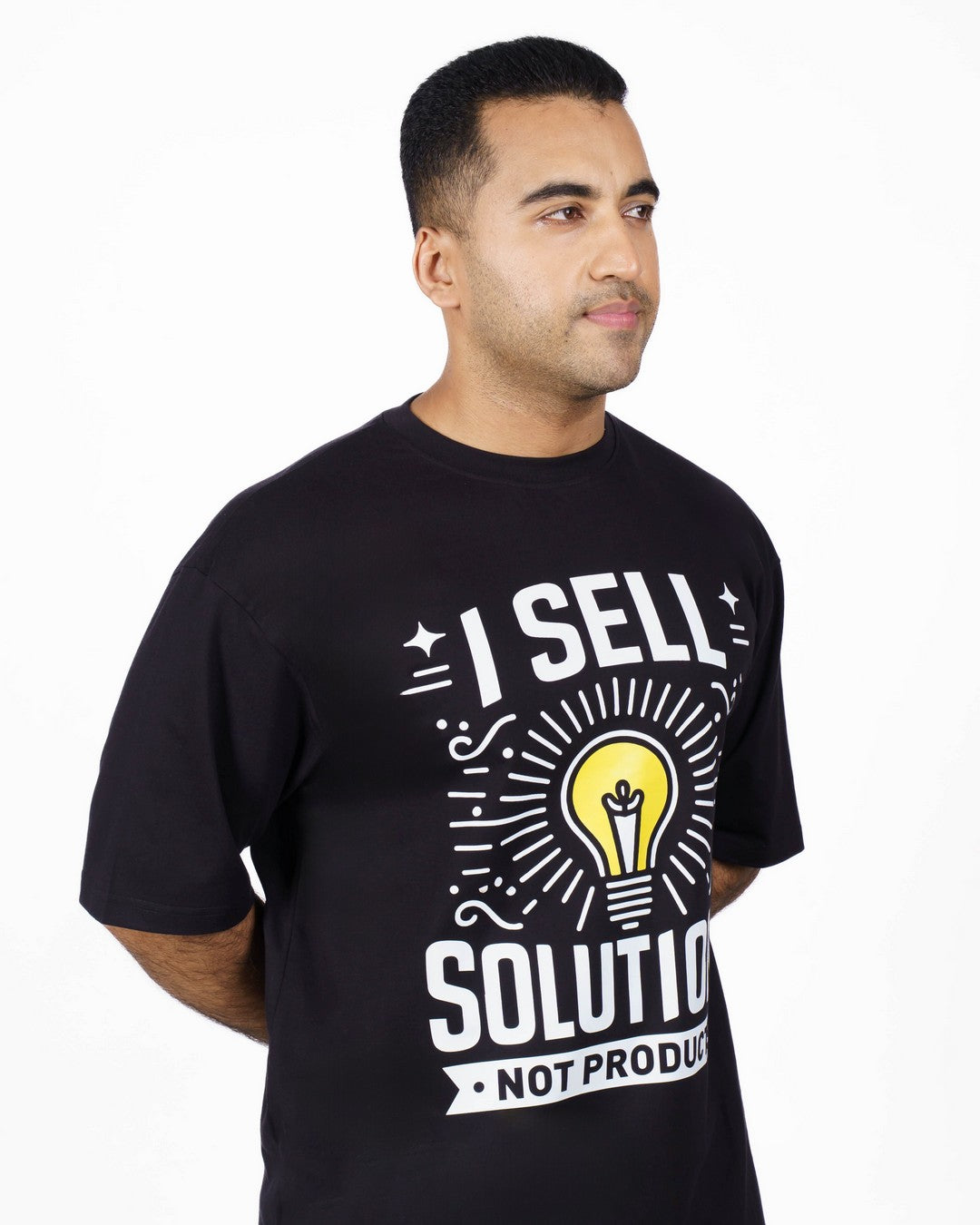 Sales Executive Oversized Fit Tshirt For Men 2 By Bandar Baant